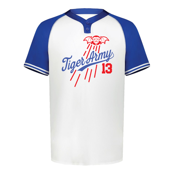 Tiger Army - LA Never Die Limited 2-Button Baseball Jersey – Merch