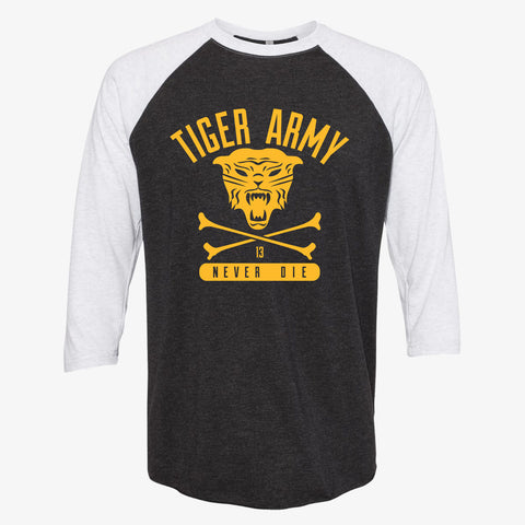 Tiger Army - Crossbones Raglan
