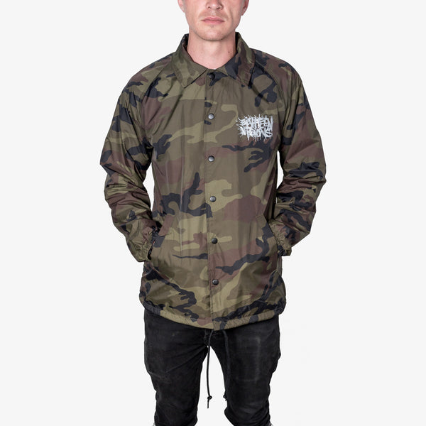 Eighteen Visions - Logo Windbreaker (Camo) – Merch Connection