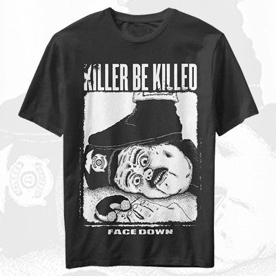 Killer Be Killed - Face Down Shirt | Merch Connection - Metal, hardcore, punk, pop punk, rock, indie, and alternative band merchandise