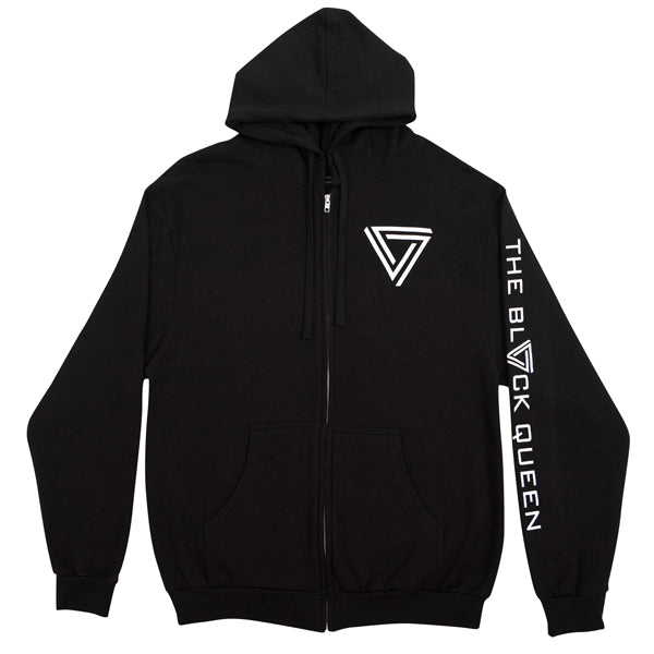 The Black Queen Symbol Zip Up Merch Connection