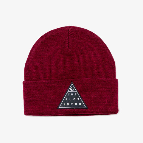 The Plot In You - Triangle Beanie | Merch Connection - Metal, hardcore, punk, pop punk, rock, indie, and alternative band merchandise