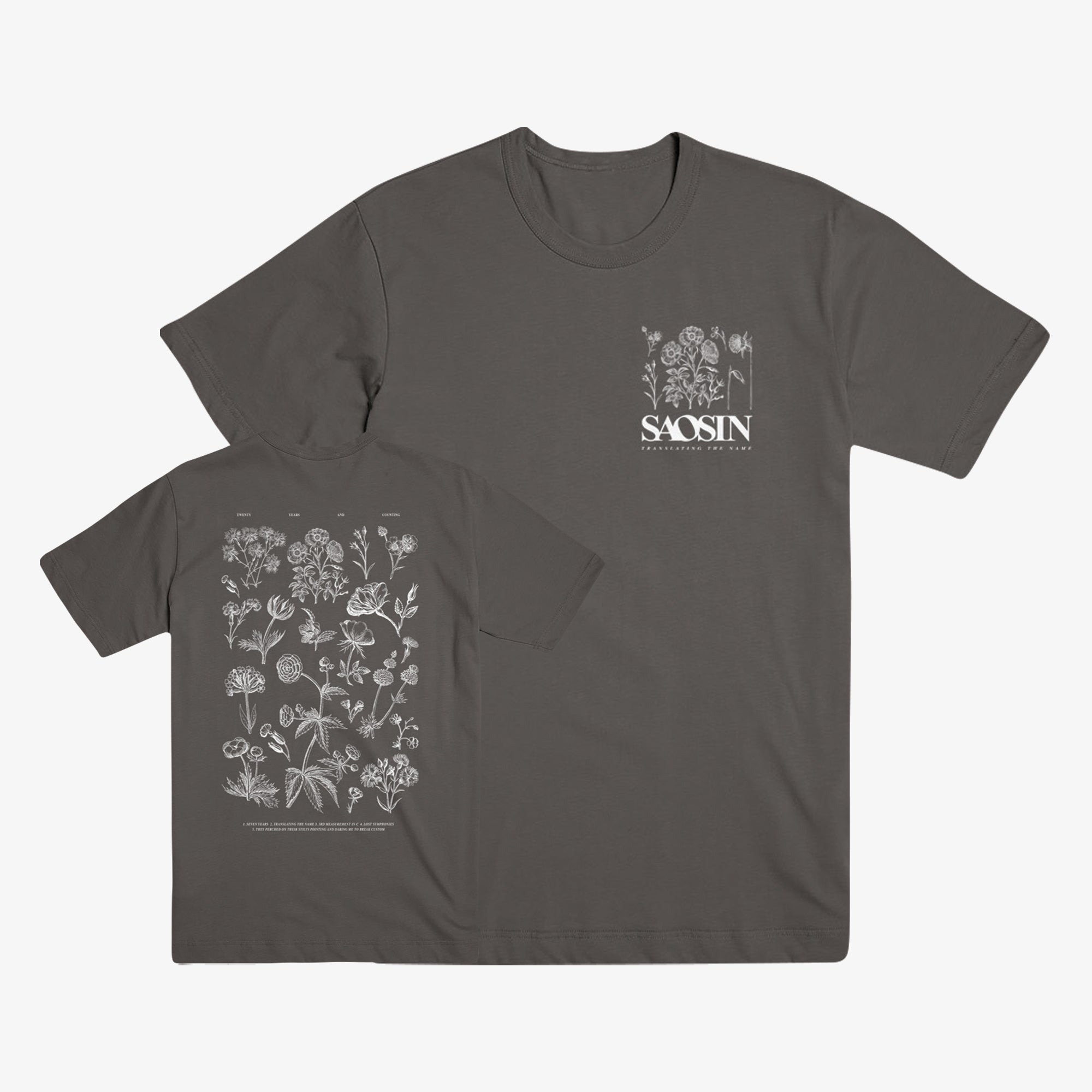 Saosin - Flowers Shirt – Merch Connection