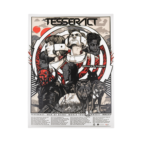 TesseracT - 2023 North American Tour Poster