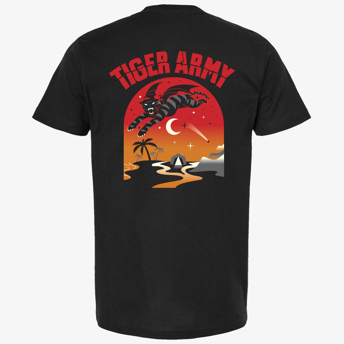 Tiger Army - Dark Shrine (Crimson) Shirt – Merch Connection
