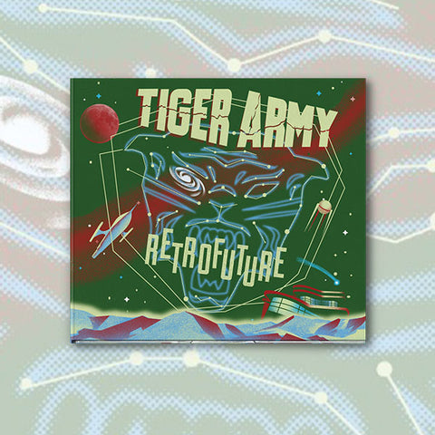 Tiger Army - Retrofuture CD | Merch Connection - Metal, hardcore, punk, pop punk, rock, indie, and alternative band merchandise