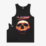 Clayman - 8 Bit Skull Tank Top