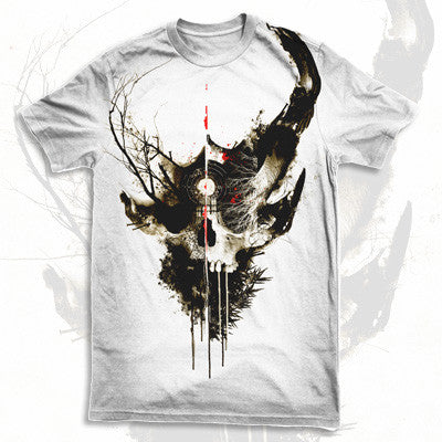 Demon Hunter - Extremist Shirt (White) | Merch Connection - Metal, hardcore, punk, pop punk, rock, indie, and alternative band merchandise
