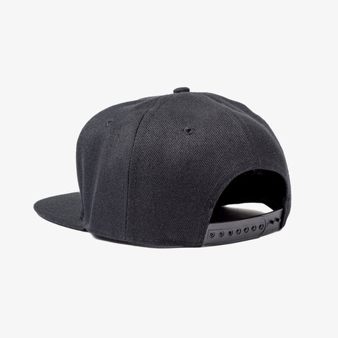 (Black - Hat Eighteen Connection Merch Logo) Snapback Logo Visions –