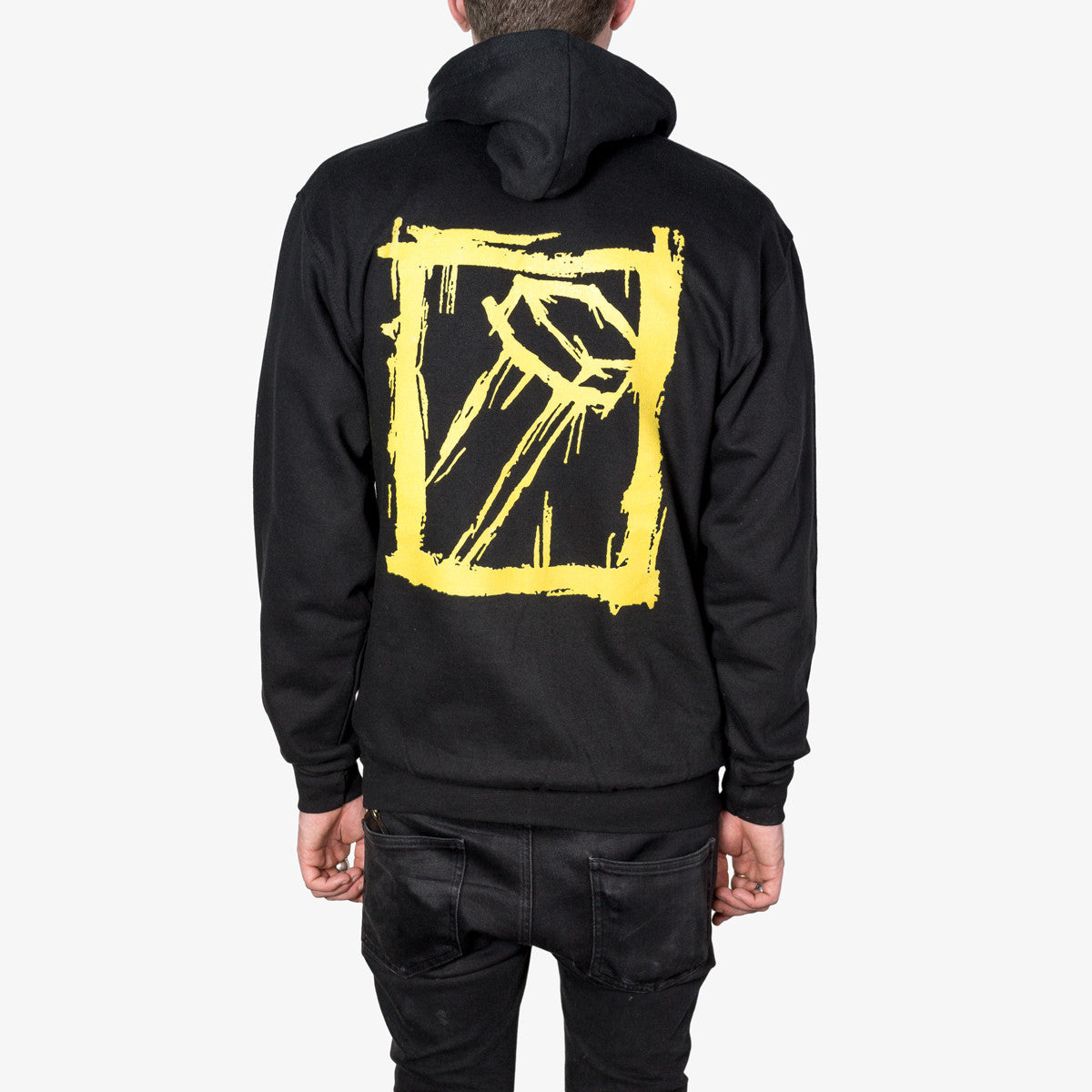 Eighteen Visions - Logo Zip-Up (Gold Ink) – Merch Connection