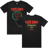 Tiger Army - Octoberflame X Event Shirt | Merch Connection - Metal, hardcore, punk, pop punk, rock, indie, and alternative band merchandise