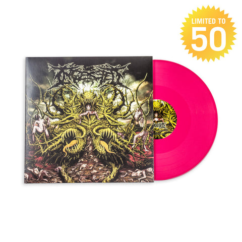 Ingested - Surpassing the Boundaries of Human Suffering LP (Bright Red) | Merch Connection - Metal, hardcore, punk, pop punk, rock, indie, and alternative band merchandise