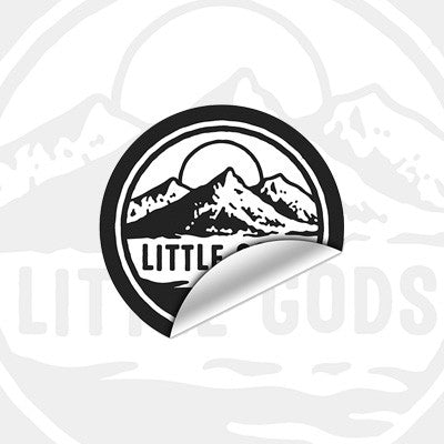 Little Gods - 4" Logo Sticker | Merch Connection - Metal, hardcore, punk, pop punk, rock, indie, and alternative band merchandise