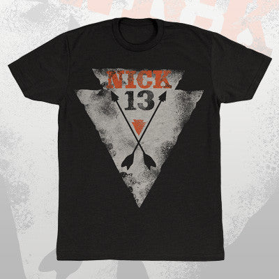Nick 13 - Arrowhead Shirt | Merch Connection - Metal, hardcore, punk, pop punk, rock, indie, and alternative band merchandise