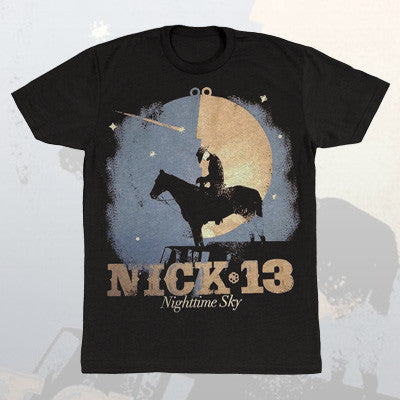 Nick 13 - Nighttime Sky Shirt | Merch Connection - Metal, hardcore, punk, pop punk, rock, indie, and alternative band merchandise