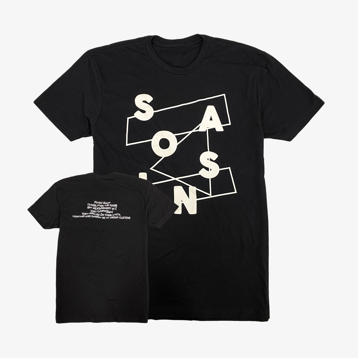 Saosin - Scrabble Shirt – Merch Connection