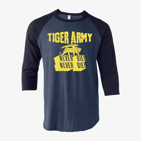 Tiger Army - Double Never Die Raglan