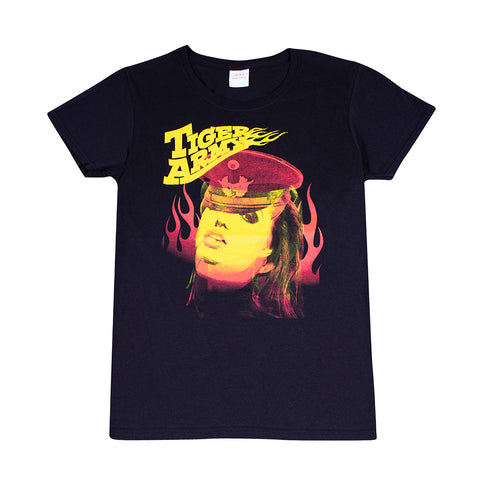 Tiger Army - Women's Face with Flames Shirt