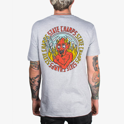 State Champs - Globe Devil Shirt | Merch Connection - Metal, hardcore, punk, pop punk, rock, indie, and alternative band merchandise