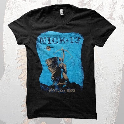 Nick 13 - Restless Moon Girly Shirt | Merch Connection - Metal, hardcore, punk, pop punk, rock, indie, and alternative band merchandise